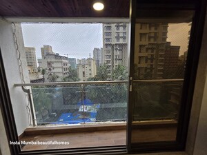 Balcony in 3 BHK Apartment at Ekta Eminente Phase II, Khar West – for Rent