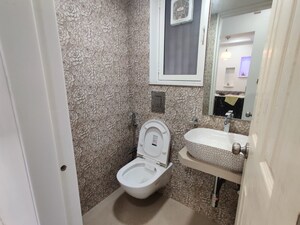 Bathroom in 1 BHK Apartment at Chamunda Niwas Apartment, Santacruz West – for Rent