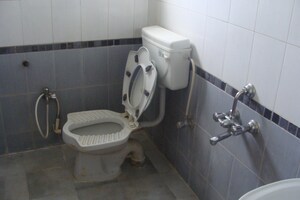 Bathroom in 1 BHK Independent House at Ganga Nagar – for Rent