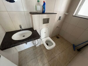 Bathroom in 3 BHK Apartment at Godrej Boulevard, Manjari – for Rent