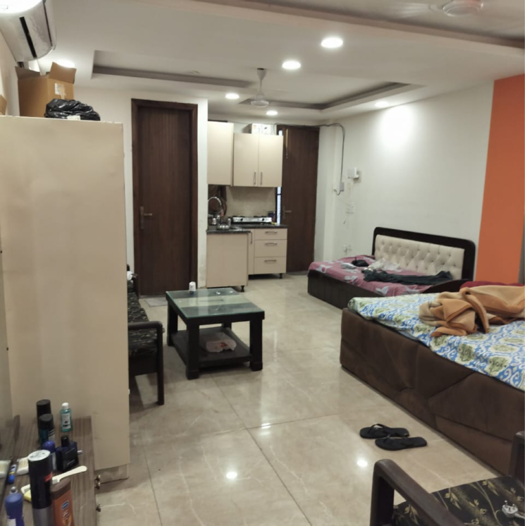 Living Room, malviya nagar 1 RK 400 Sq.Ft. Builder Floor In Malviya Nagar Delhi 9427905
