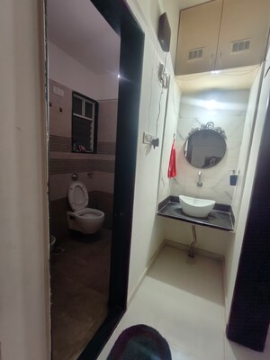 Bathroom in 1 BHK Apartment at GK Rose Icon, Pimple Saudagar – for Sale