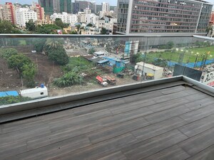 Balcony in 4 BHK Apartment at Kasturi Legacy, Baner – for Rent