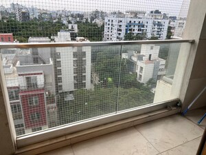Balcony in 4 BHK Apartment at Kasturi Legacy, Baner – for Rent