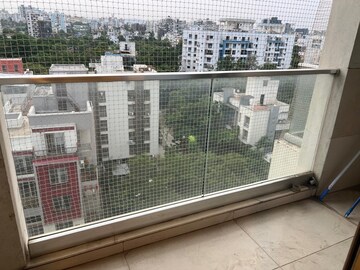 Balcony in 4 BHK Apartment at Kasturi Legacy, Baner – for Rent