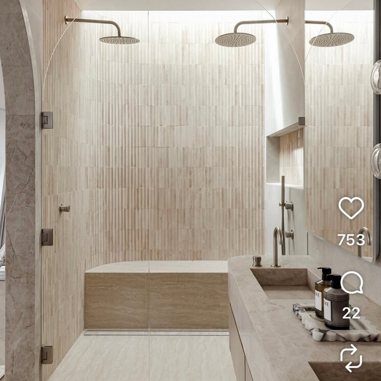 Bathroom, west end colony 4 Bedroom 4515 Sq.Ft. Builder Floor In West End Colony Delhi 9427967