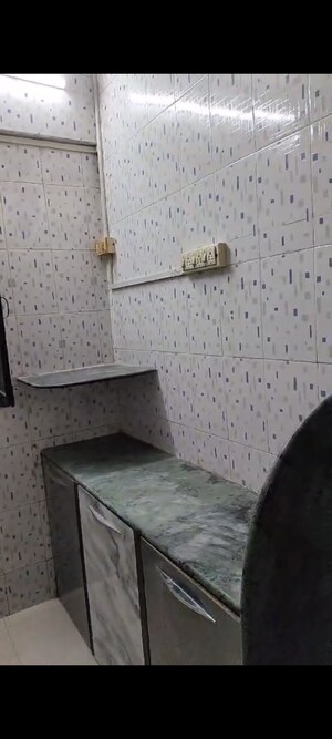 Bathroom in 1 BHK Builder Floor at Navghar Gaon – for Rent
