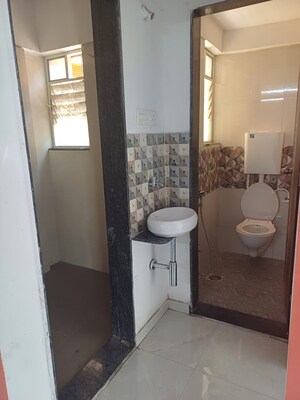 Bathroom in 1 BHK Apartment at Jalaram Plaza, Kharadi – for Rent