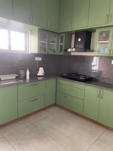 Kitchen in 4 BHK Apartment at K Raheja Corp Quiescent Heights, Madhapur – for Sale