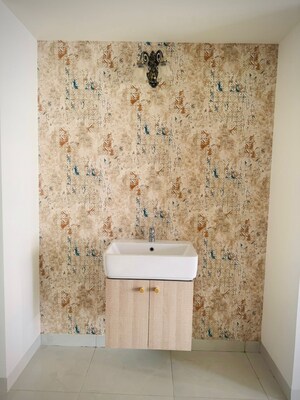 Bathroom in 3 BHK Apartment at Poulomi Avante, Kokapet – for Rent