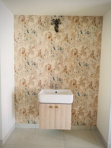 Bathroom in 3 BHK Apartment at Poulomi Avante, Kokapet – for Rent