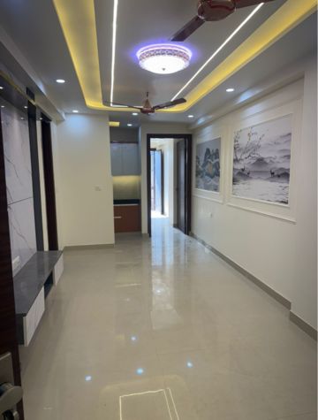 Living Room in 2 BHK Builder Floor at Raj Nagar – for Sale