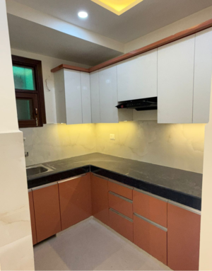 Kitchen in 2 BHK Builder Floor at Raj Nagar – for Sale