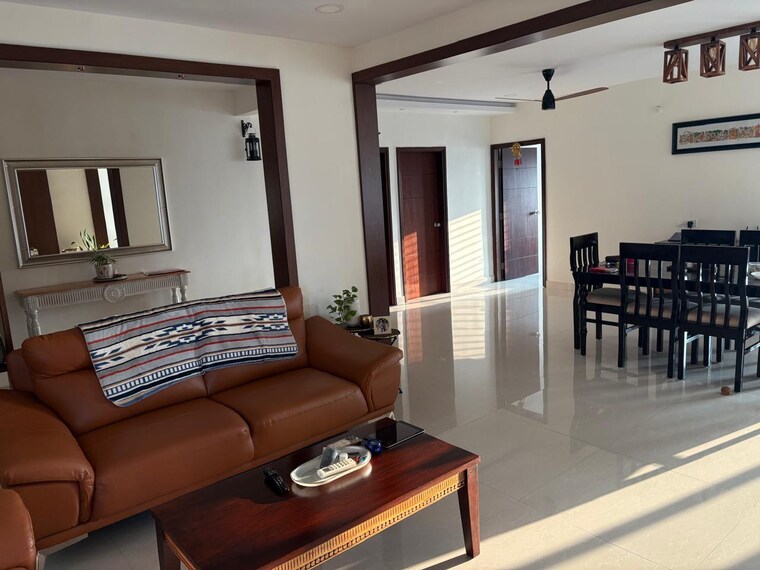 Living Room, ncc-urban-one 4 Bedroom 2630 Sq.Ft. Apartment In Narsingi Hyderabad 9428040