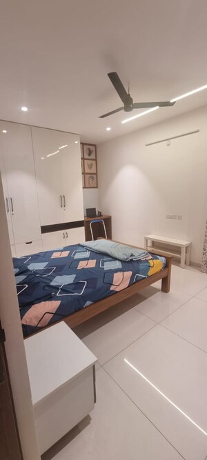 Bedroom in 3 BHK Apartment at Sri Aditya Athena, Shaikpet – for Rent