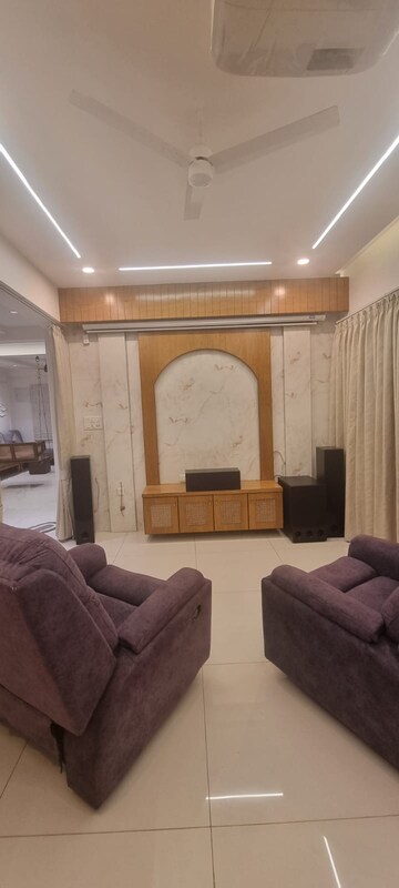 Living Room in 3 BHK Apartment at Sri Aditya Athena, Shaikpet – for Rent