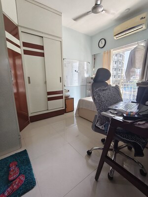 Master Bedroom in 1 BHK Apartment at Dharti Pressidio, Kandivali West – for Rent