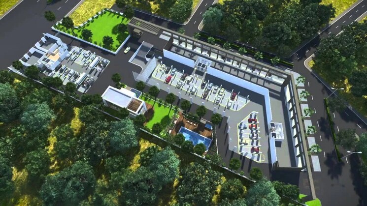 Master Plan, nirman-altius 2 Bedroom 809 Sq.Ft. Apartment In Kharadi Pune 9428076