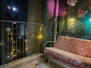 Balcony in 2 BHK Apartment at Lodha Lakeshore Greens, Dombivli East – for Rent