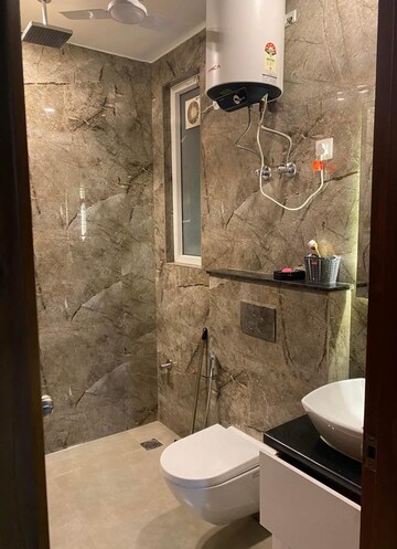 Bathroom in 3 BHK Builder Floor at Sector 15 – for Rent