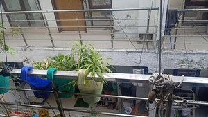 Balcony in 2 BHK Builder Floor at Defence Colony – for Rent