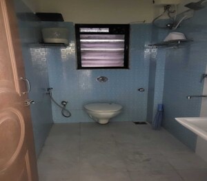 Bathroom in 2 BHK Apartment at Dadar East – for Rent