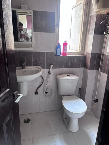 Bathroom in 2 BHK Apartment at Nimbus The Hyde park, Sector 78 – for Rent