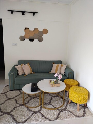 Living Room in 1 BHK Apartment at Kolte Patil Life Republic, Hinjewadi – for Rent