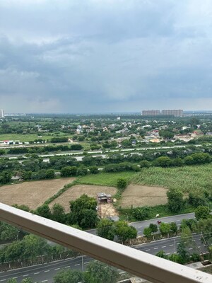 Balcony in 1 RK Apartment at Gaur Runway Suites, Gaur Yamuna City – for Rent