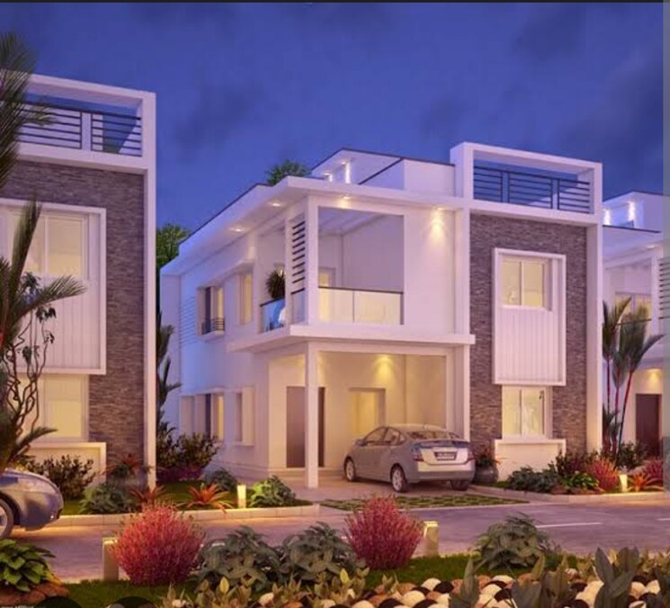 Exterior View, kollur 4 Bedroom 300 Sq.Yd. Villa In Kollur Hyderabad 9428315