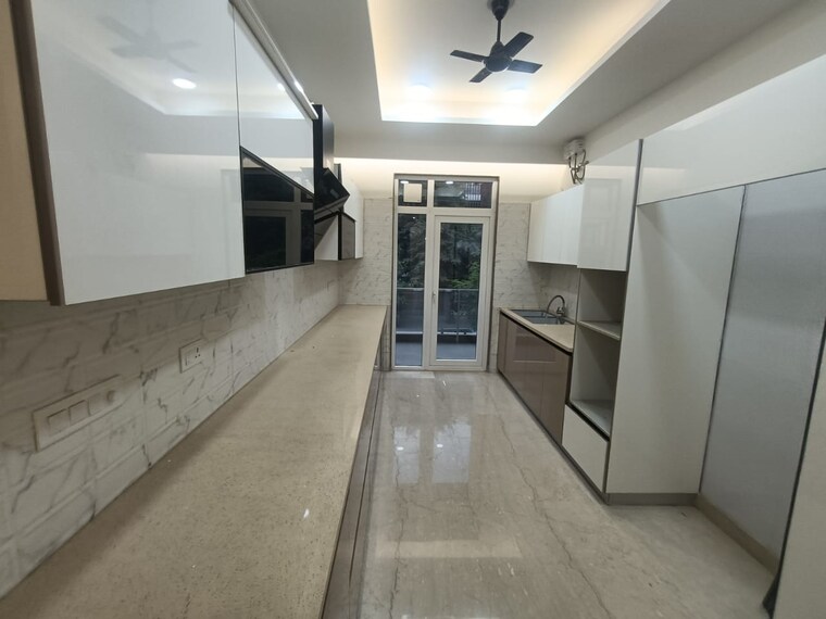 Kitchen, unitech-south-city-1 4 Bedroom 3200 Sq.Ft. Builder Floor In South City 1 Gurgaon 9428314