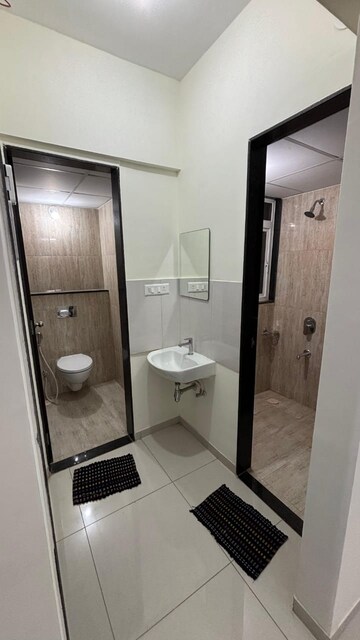 Bathroom in 1 BHK Apartment at Kolte Patil Life Republic, Hinjewadi – for Rent