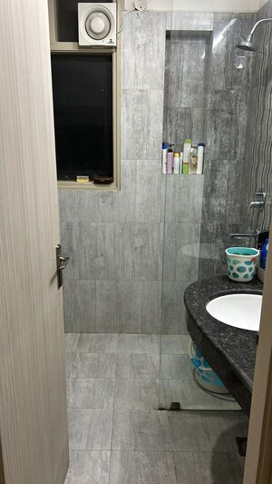 Bathroom in 3 BHK Apartment at Motiaz Royal Citi, Ambala Highway – for Rent