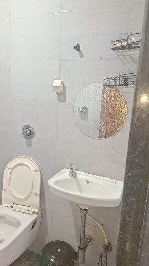 Bathroom in 2 BHK Apartment at Shiv Shrishti CHS, Powai – for Rent