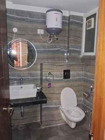 Bathroom in 3 BHK Apartment at Bollywood Esencia, Ghazipur – for Rent
