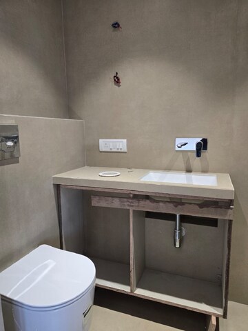 Bathroom in 3 BHK Apartment at Bandra West – for Rent