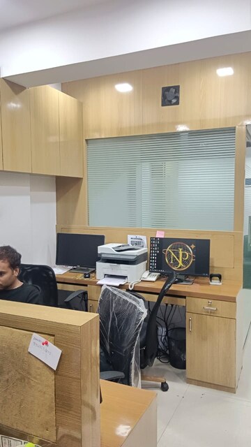 Team Area in  Office Space at Real Tech Park, Vashi Sector 30a – for Rent