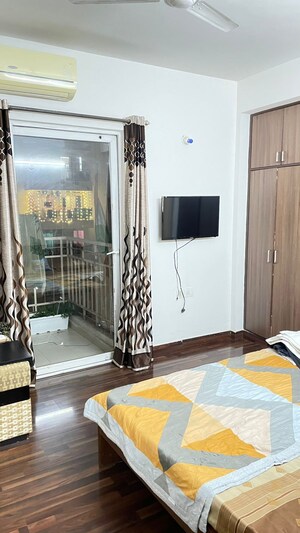 Balcony in 3 BHK Apartment at Mapsko Royale Ville, Sector 82 – for Rent