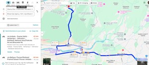  Plot – Map Location View at Naugaon - for Sale