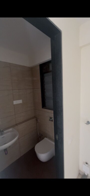 Bathroom in 2 BHK Apartment at Chandak 34 Park Estate, Goregaon West – for Rent
