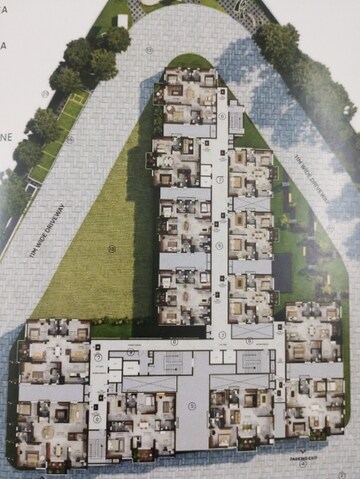 Master Plan in 3 BHK Apartment at Vian Mrida, Kollur – for Sale