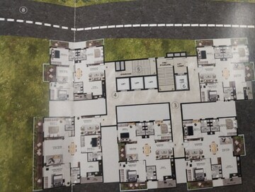 Master Plan in 3 BHK Apartment at Vian Mrida, Kollur – for Sale