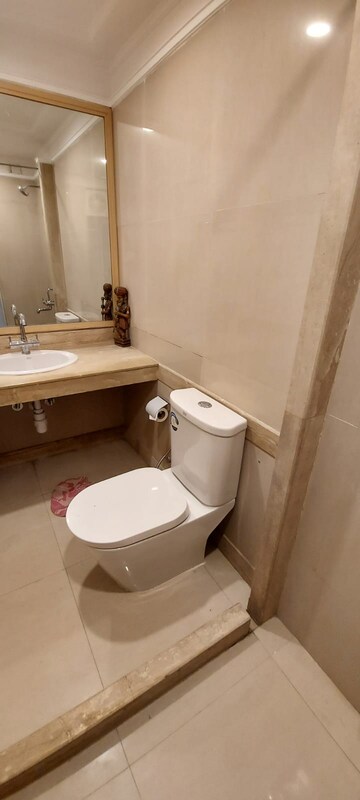 Bathroom in 2 BHK Apartment at Hiranandani Avalon, Powai – for Rent