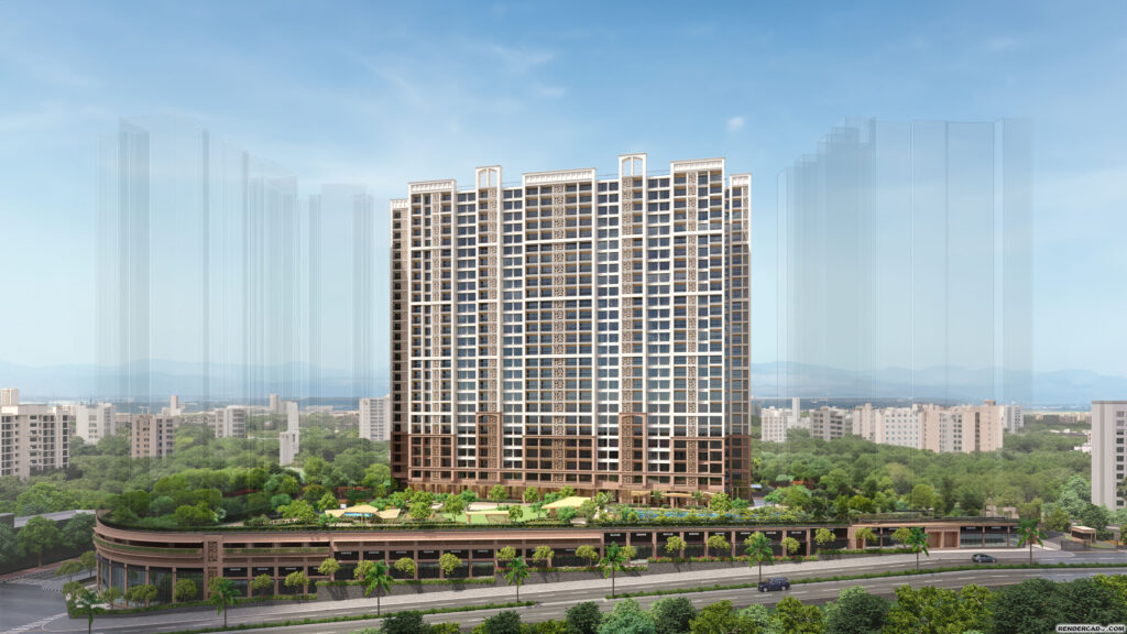 3.5 BHK + Extra Room 1950 Sq.Ft. Apartment in K Raheja Vistas Premiere