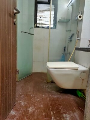 Bathroom in  Office Space at Western Edge, Borivali East – for Rent
