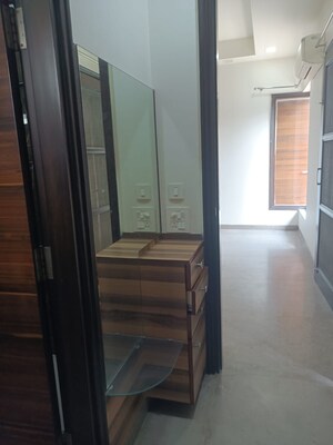 Bathroom in 3 BHK Builder Floor at Swasthya Vihar – for Rent