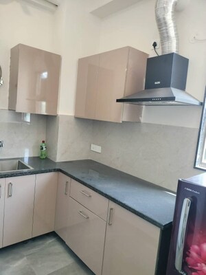 Kitchen in 1 BHK Apartment at Freedom Fighters Enclave – for Rent