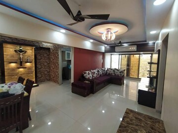Living Room in 2 BHK Apartment at Vakola Crystal CHS, Santacruz East – for Rent