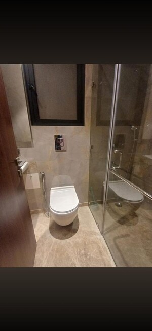 Bathroom in 3 BHK Builder Floor at Greater Kailash I – for Rent