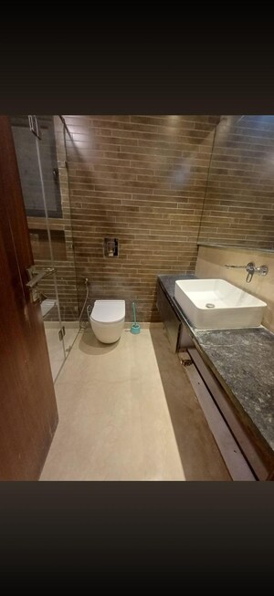 Bathroom in 3 BHK Builder Floor at Greater Kailash I – for Rent